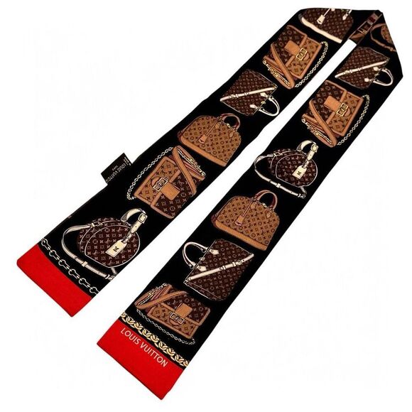 Louis Vuitton Tribute To Silk Bandeau Excellent Condition One Size Authentic - Picture 5 of 12